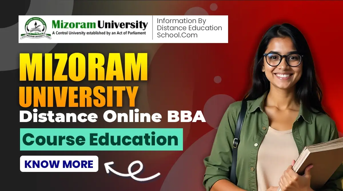 Mizoram University Distance Online BBA Course Eduaction