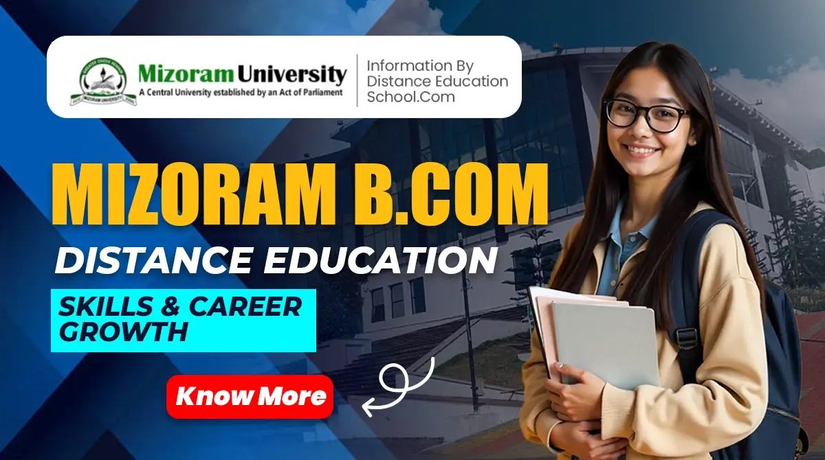 Mizoram B.Com Distance Eduaction Skills & Career Growth