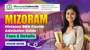 Mizoram Distance BBA Course Admission Guide Fees & Details