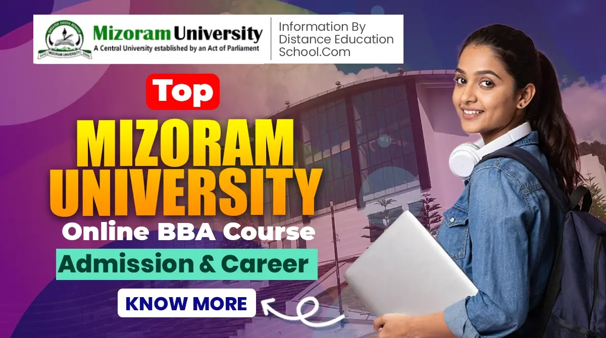 Top Mizoram University Online BBA Course Admission & Career